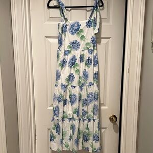 Pink Lily medium Floral Sleeveless Maxi Dress.  Like new